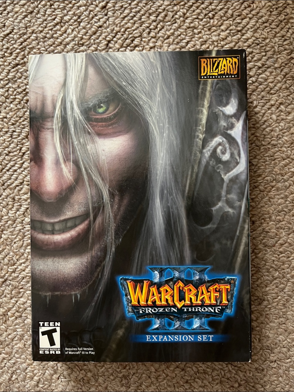 Blizzard Warcraft III: The Frozen Throne Expansion Set - Black/Grey
